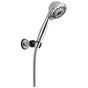 Delta Faucet - Universal Showering Components Premium 7-Setting Adjustable Wall Mount Hand Shower - Chrome