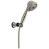 Delta Faucet - Universal Showering Components Premium 7-Setting Adjustable Wall Mount Hand Shower - Stainless