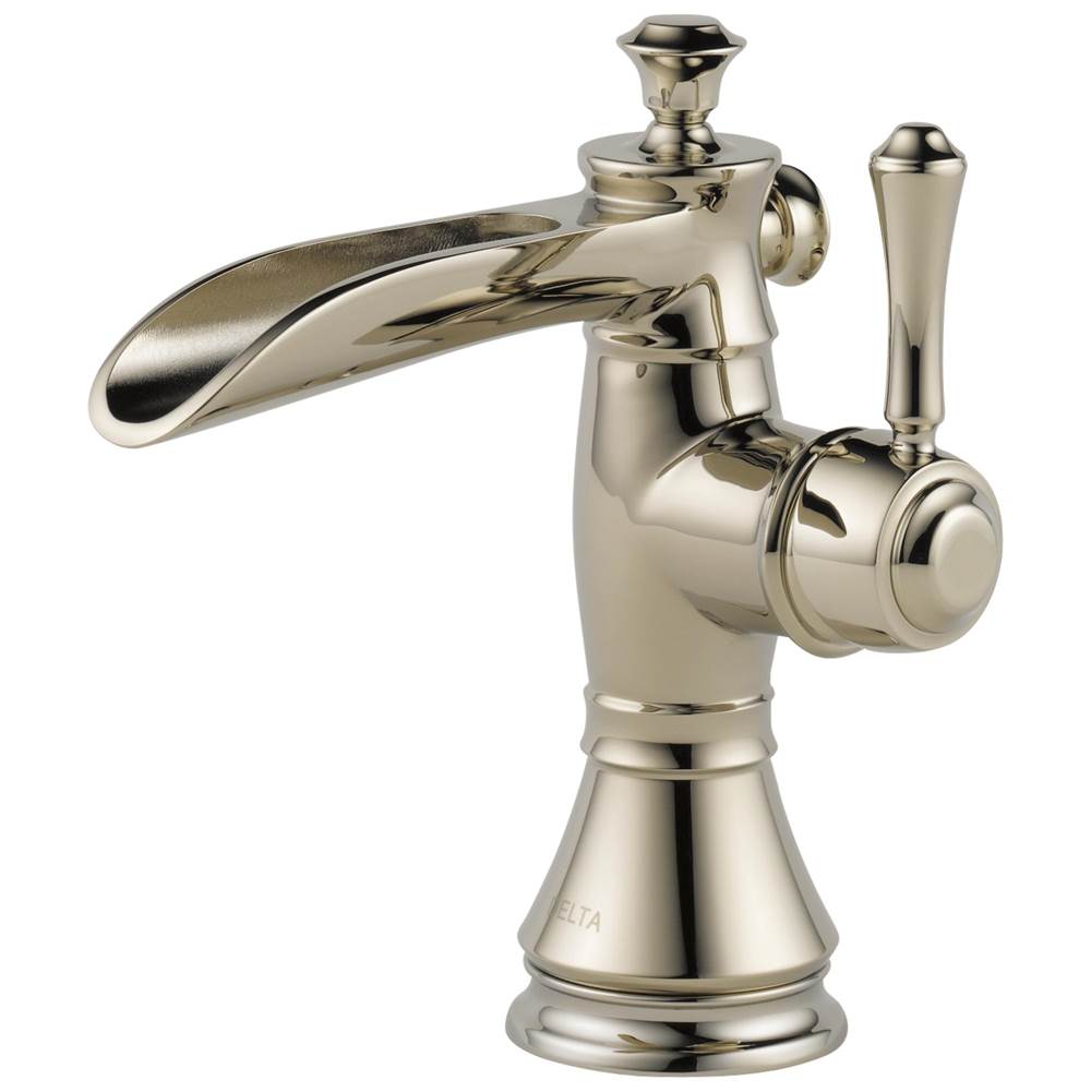 Delta Faucet - CassidyE Single Handle Channel Bathroom Faucet - Polished Nickel