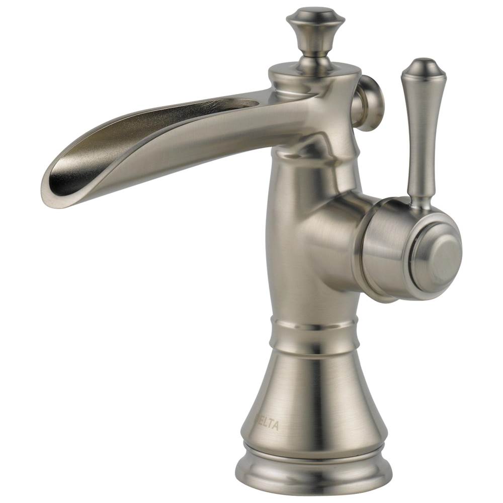 Delta Faucet - CassidyE Single Handle Channel Bathroom Faucet - Stainless