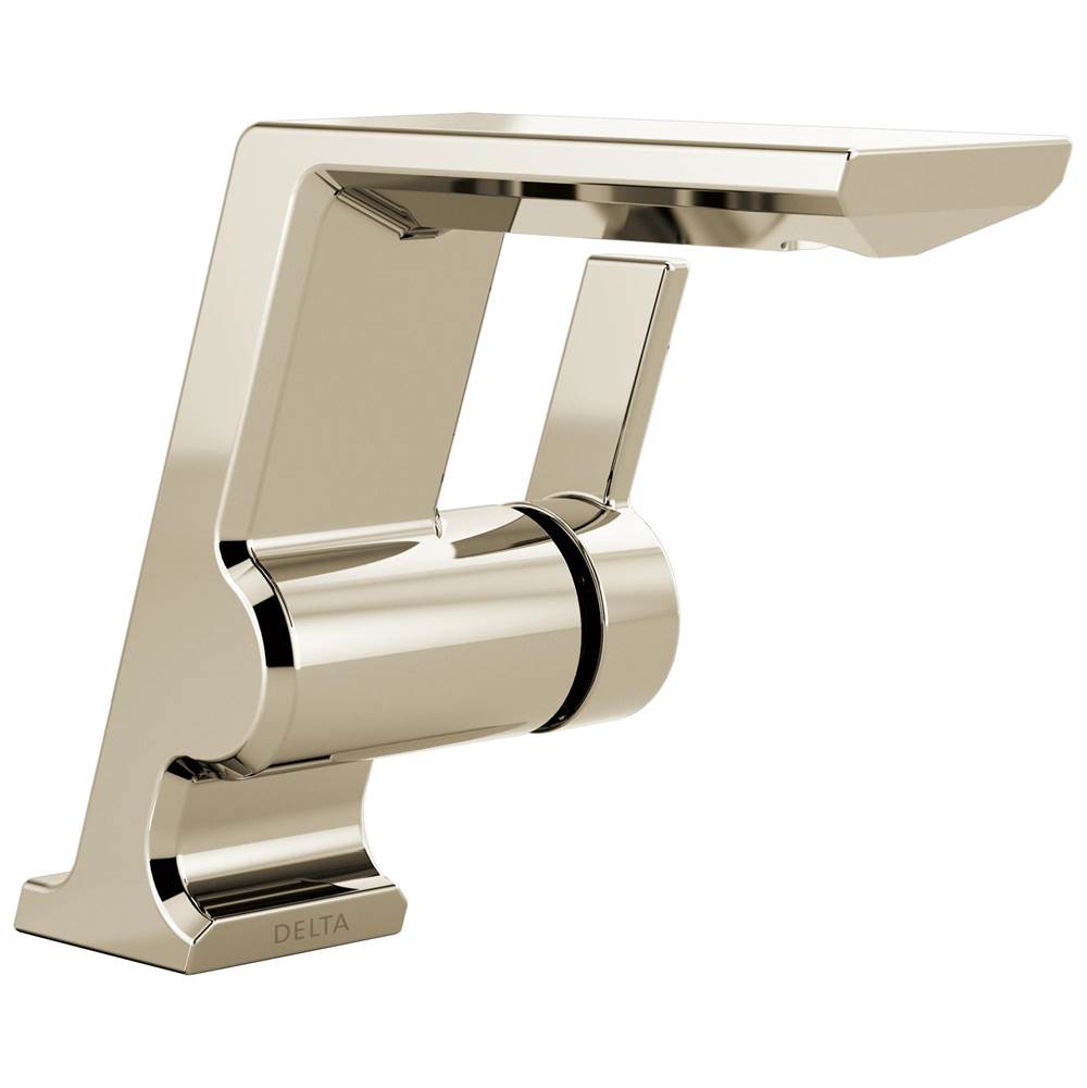 Delta Faucet - PivotalE Single Handle Bathroom Faucet - LumicoatÂ® Polished Nickel