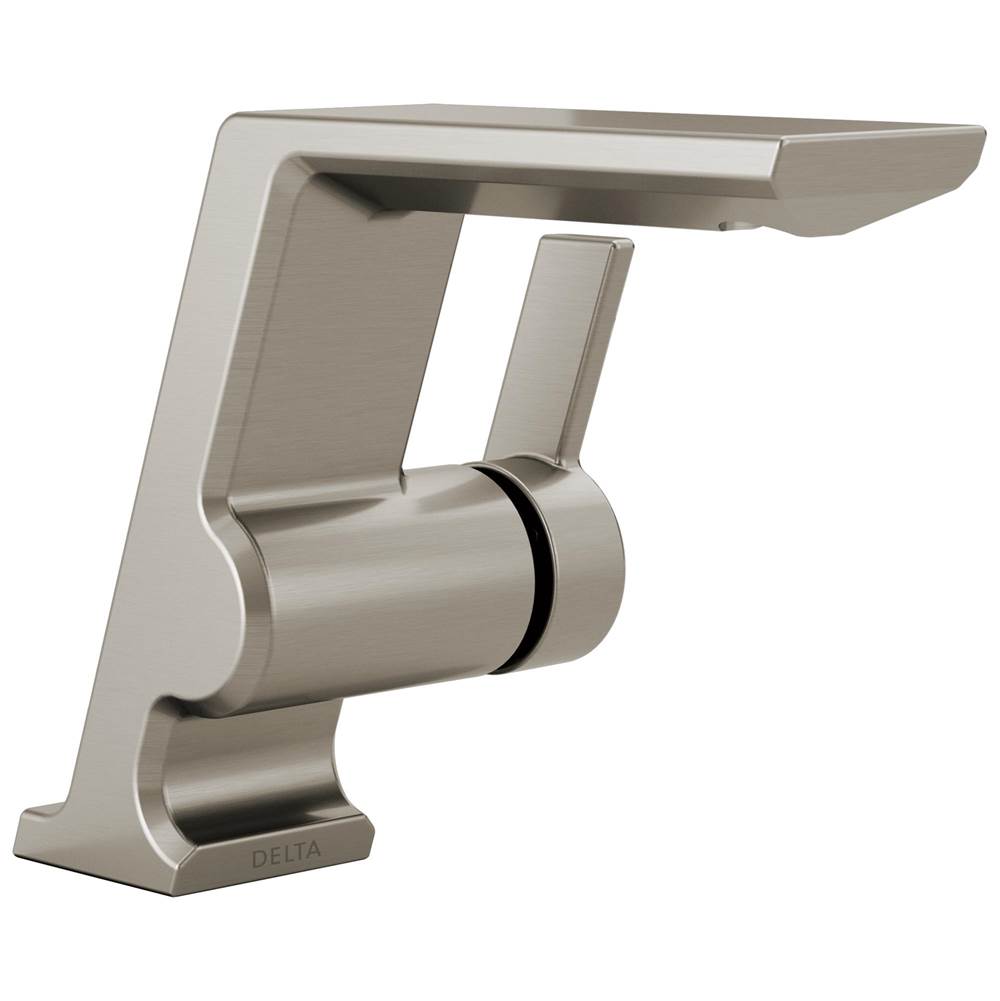 Delta Faucet - PivotalE Single Handle Bathroom Faucet - LumicoatÂ® Stainless