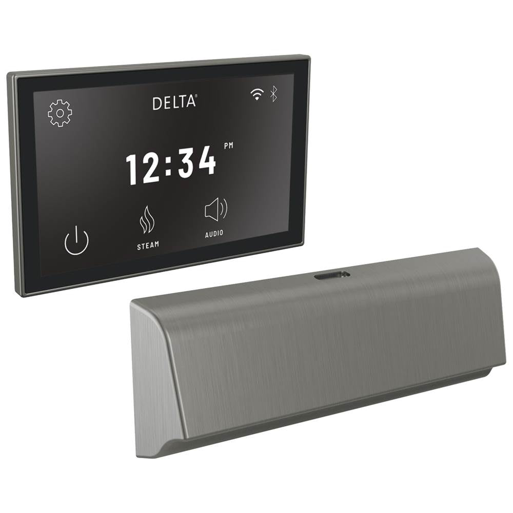 Delta Faucet - Universal Showering Components Unilateral Digital Steam Package - LumicoatÂ® Black Stainless