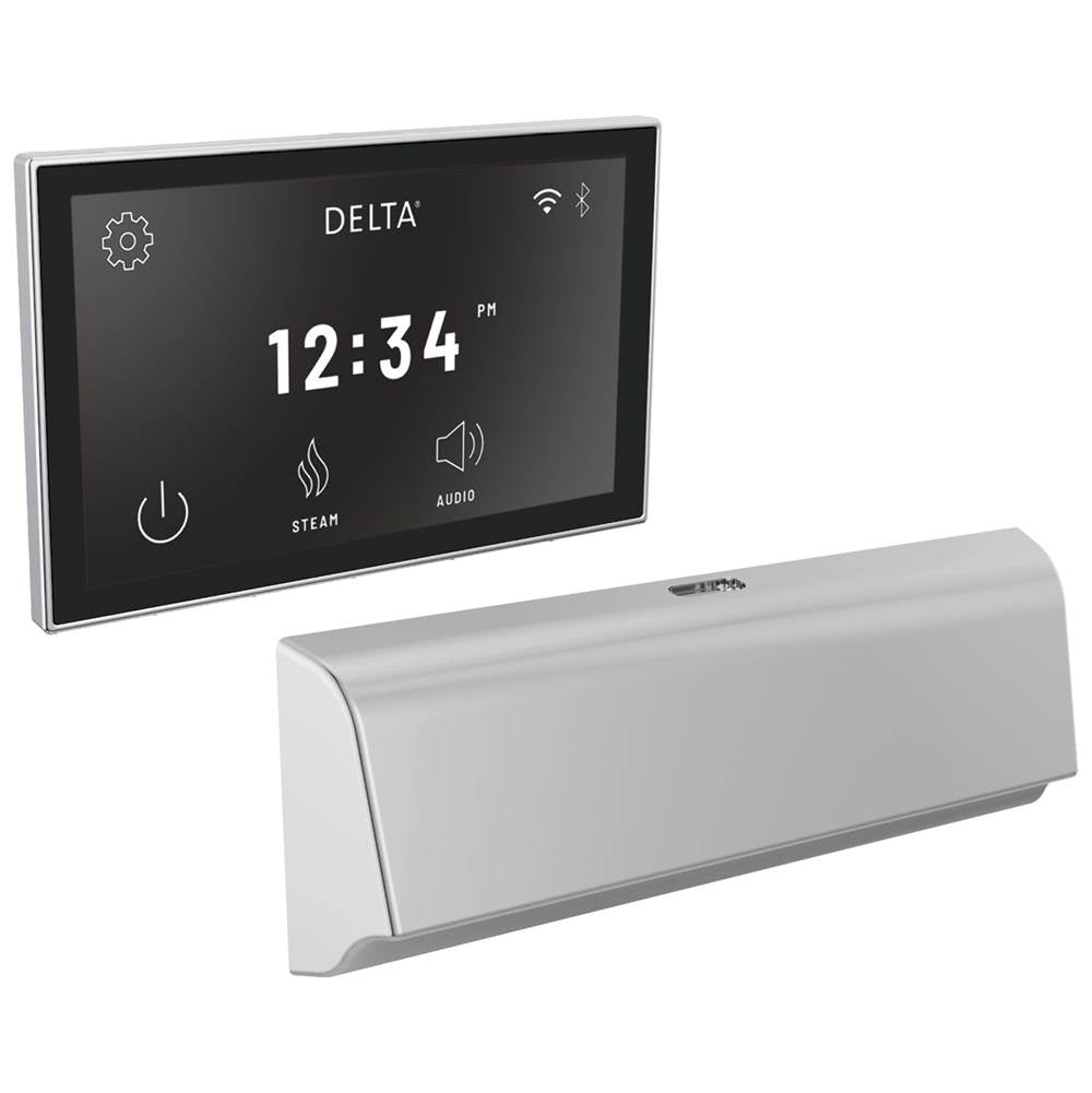 Delta Faucet - Universal Showering Components Unilateral Digital Steam Package - LumicoatÂ® Chrome