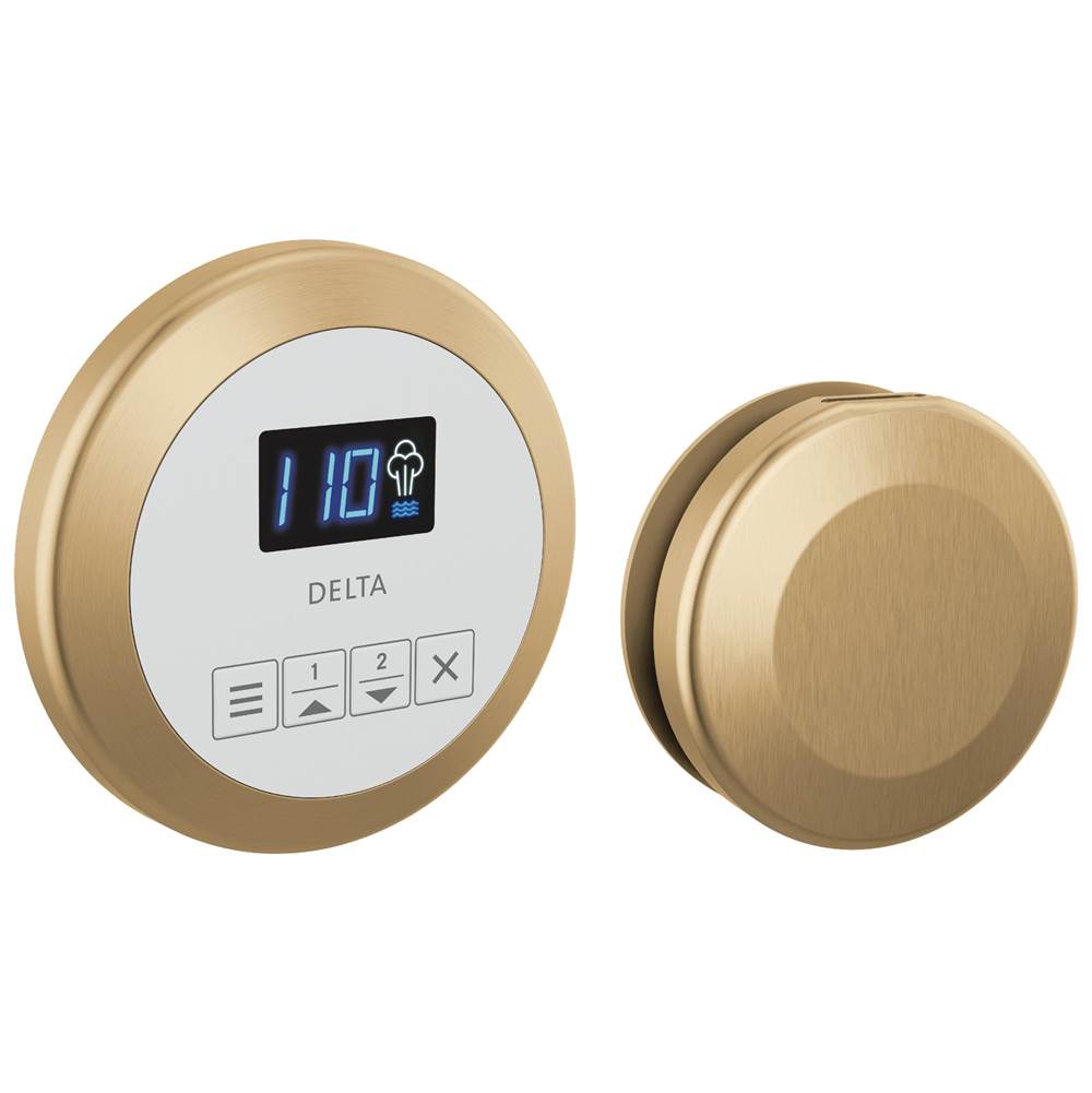 Delta Faucet - Universal Showering Components Round Steam Package - LumicoatÂ® Champagne Bronze