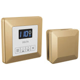 Delta Faucet - Universal Showering Components Square Steam Package - LumicoatÂ® Champagne Bronze