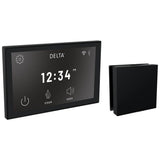 Delta Faucet - Universal Showering Components Square Digital Steam Package - Matte Black