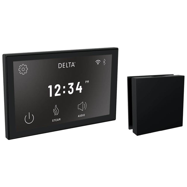 Delta Faucet - Universal Showering Components Square Digital Steam Package - Matte Black