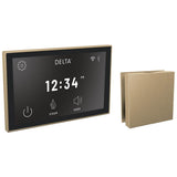 Delta Faucet - Universal Showering Components Square Digital Steam Package - LumicoatÂ® Champagne Bronze