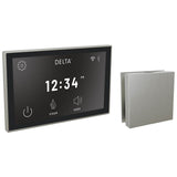 Delta Faucet - Universal Showering Components Square Digital Steam Package - LumicoatÂ® Stainless