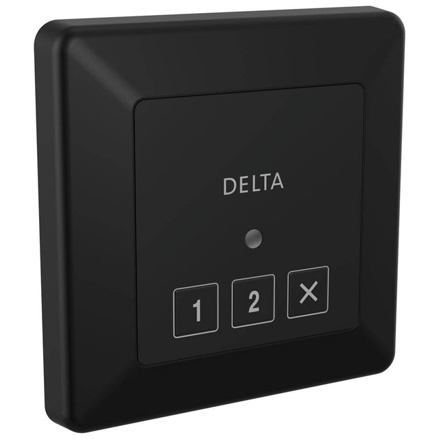 Delta Faucet - Universal Showering Components Square Exterior Steam Control - Matte Black