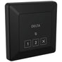 Delta Faucet - Universal Showering Components Square Exterior Steam Control - Matte Black
