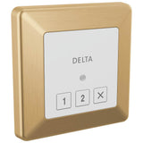 Delta Faucet - Universal Showering Components Square Exterior Steam Control - LumicoatÂ® Champagne Bronze