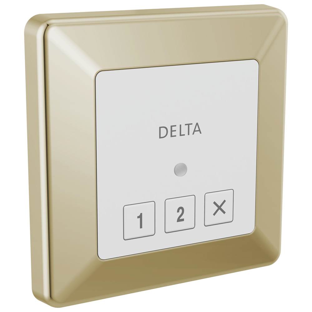 Delta Faucet - Universal Showering Components Square Exterior Steam Control - LumicoatÂ® Polished Nickel