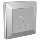 Delta Faucet - Universal Showering Components Square Exterior Steam Control - LumicoatÂ® Chrome