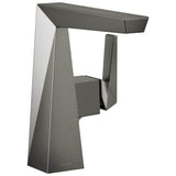 Delta Faucet - TrillianE Single Handle Mid-Height Bathroom Faucet - LumicoatÂ® Black Stainless