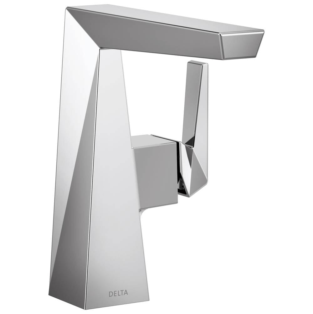 Delta Faucet - TrillianE Single Handle Mid-Height Bathroom Faucet - LumicoatÂ® Chrome