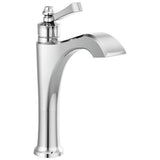 Delta Faucet - DorvalE Single Handle Mid-Height Vessel Bathroom Faucet - Chrome