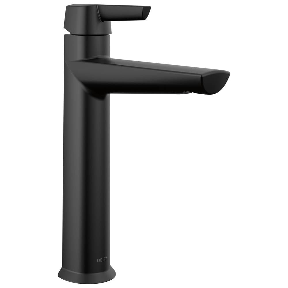 Delta Faucet - GaleonE Single Handle Mid-Height Bathroom Faucet - Matte Black