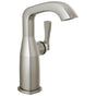 Delta Faucet - Stryke Single Handle Mid-Height Bathroom Faucet - Lumicoat Stainless