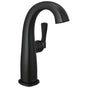 Delta Faucet - Stryke Single Handle Mid-Height Bathroom Faucet - Matte Black