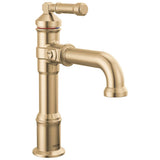 Delta Faucet - BroderickE Single Handle Bathroom Faucet - LumicoatÂ® Champagne Bronze