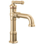 Delta Faucet - BroderickE Single Handle Bathroom Faucet - LumicoatÂ® Champagne Bronze