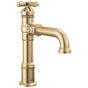 Delta Faucet - BroderickE Single Handle Bathroom Faucet - LumicoatÂ® Champagne Bronze