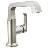 Delta Faucet - TetraE Single Handle Mid-Height Vessel Bathroom - LumicoatÂ® Stainless