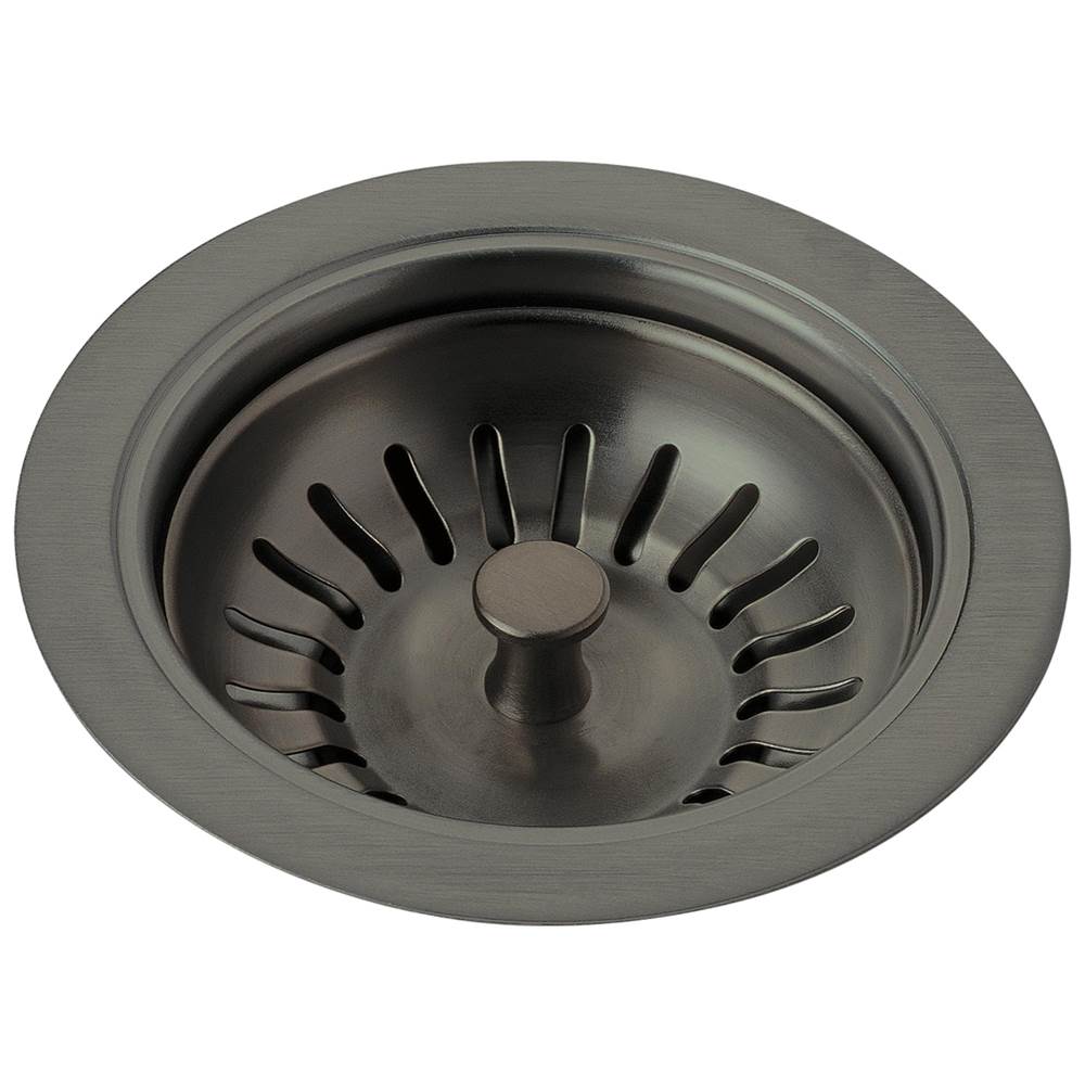 Delta Faucet - Other Kitchen Sink Flange and Strainer - Black Stainless