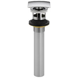 Delta Faucet - Other Square Push Pop-Up with Overflow - Chrome