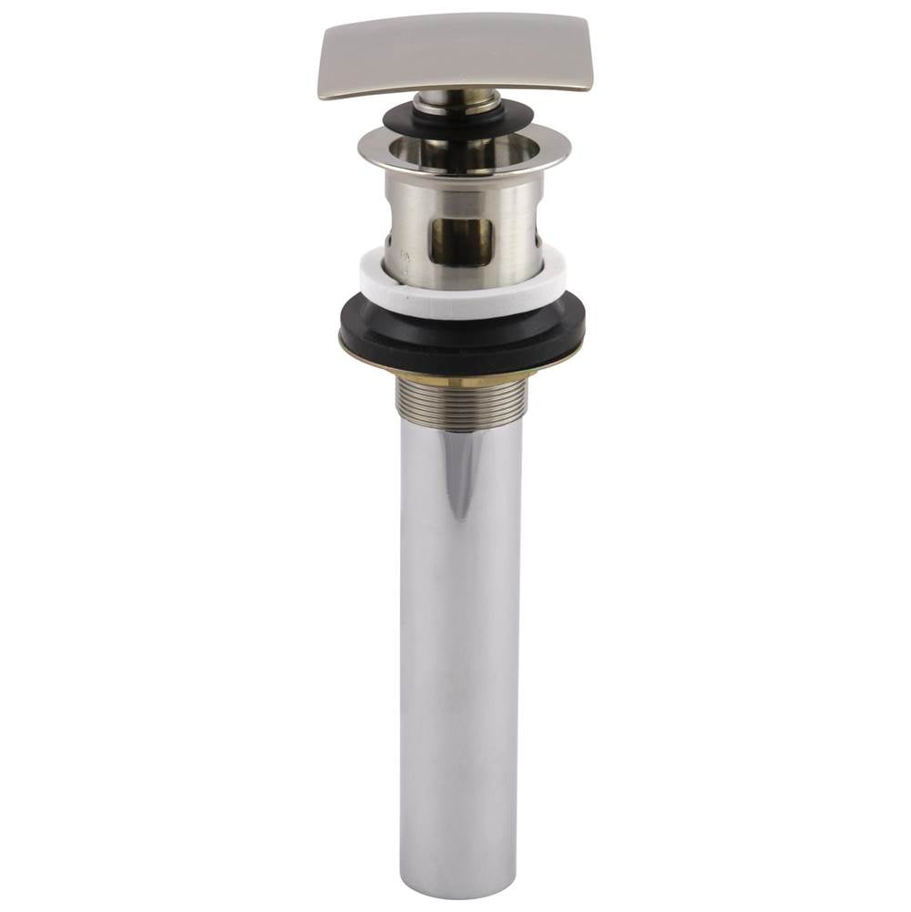 Delta Faucet - Other Square Push Pop-Up with Overflow - Polished Nickel