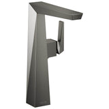 Delta Faucet - TrillianE Single Handle Vessel Bathroom Faucet - LumicoatÂ® Black Stainless