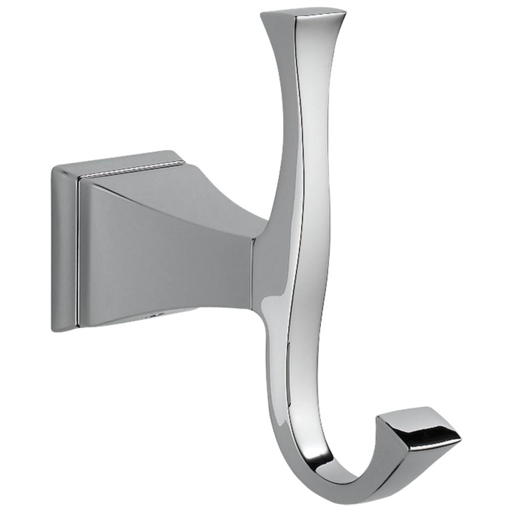 Delta Faucet - DrydenE Double Robe Hook - Chrome