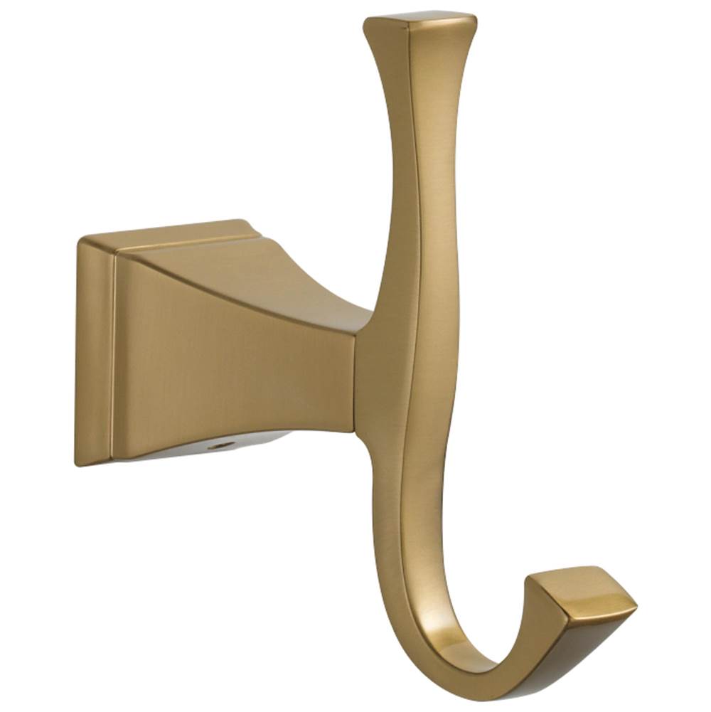 Delta Faucet - DrydenE Double Robe Hook - Champagne Bronze