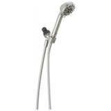 Delta Faucet - Universal Showering Components 4-Setting Hand Shower - Spotshield Brushed Nickel