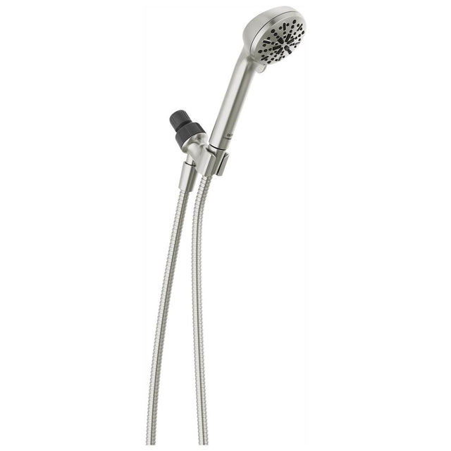Delta Faucet - Universal Showering Components 4-Setting Hand Shower - Spotshield Brushed Nickel