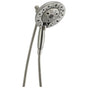 Delta Faucet - Universal Showering Components 5 Setting H2Okinetic In2ition w/ MagnaTite - Spotshield Brushed Nickel