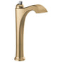 Delta Faucet - DorvalE Single Handle Vessel Bathroom Faucet - Less Handle - Champagne Bronze
