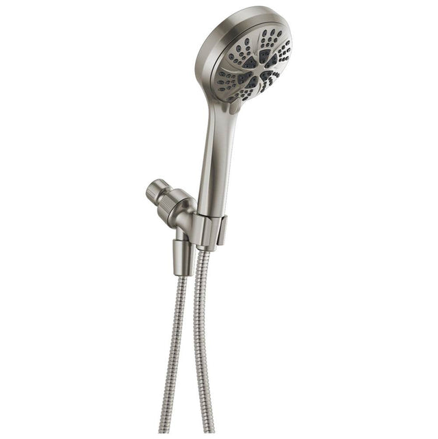 Delta Faucet - Universal Showering Components 6-Setting Hand Shower - Spotshield Brushed Nickel