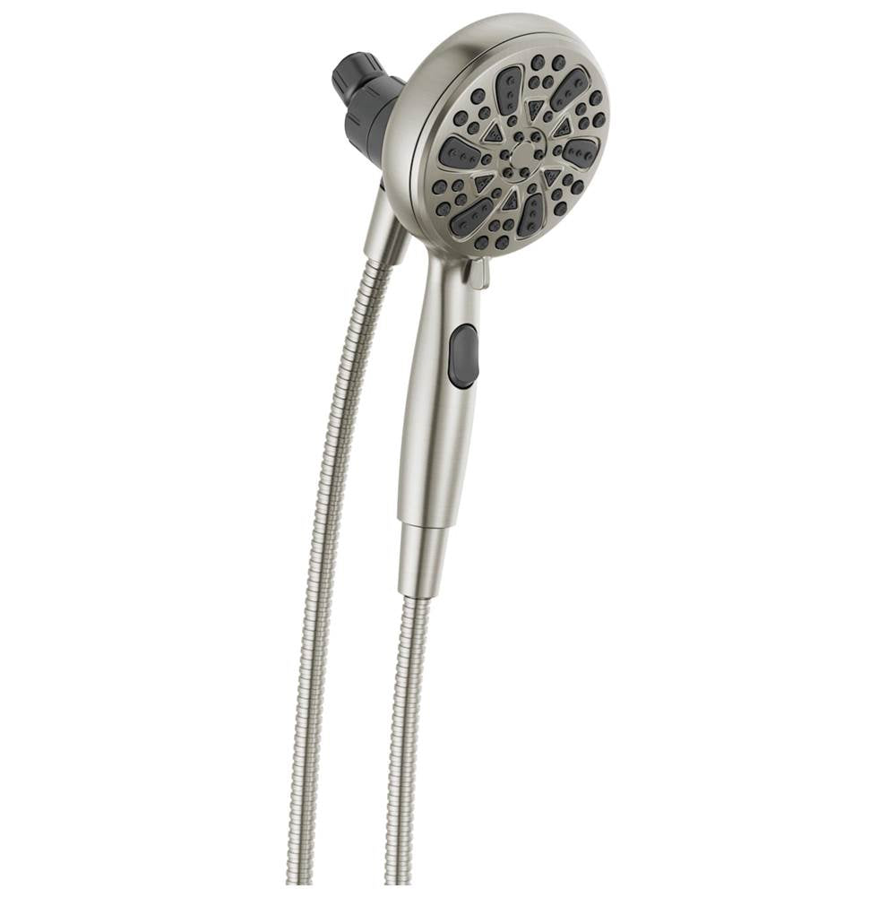 Delta Faucet - Universal Showering Components 6-Setting SureDock Magnetic Hand Shower - Satin Nickel