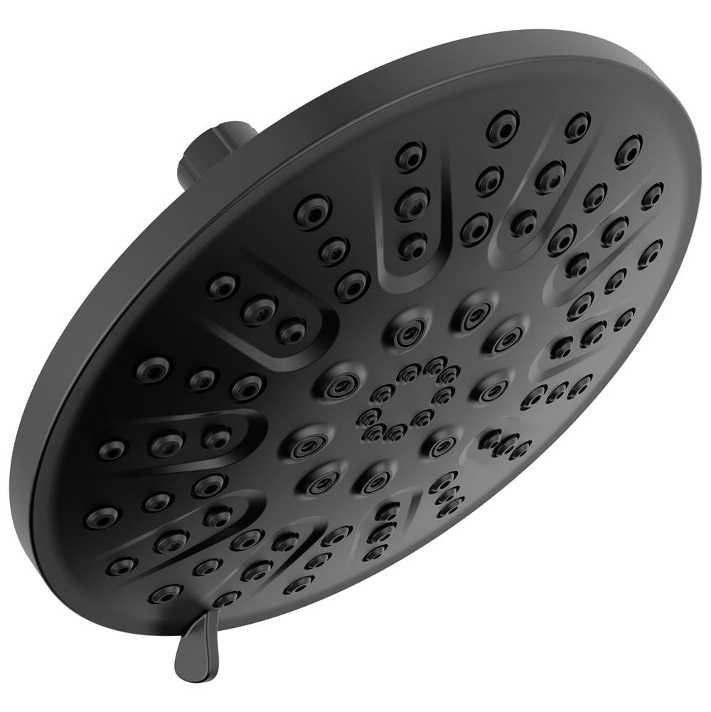 Delta Faucet - Universal Showering Components 4 Setting Shower Head - Matte Black