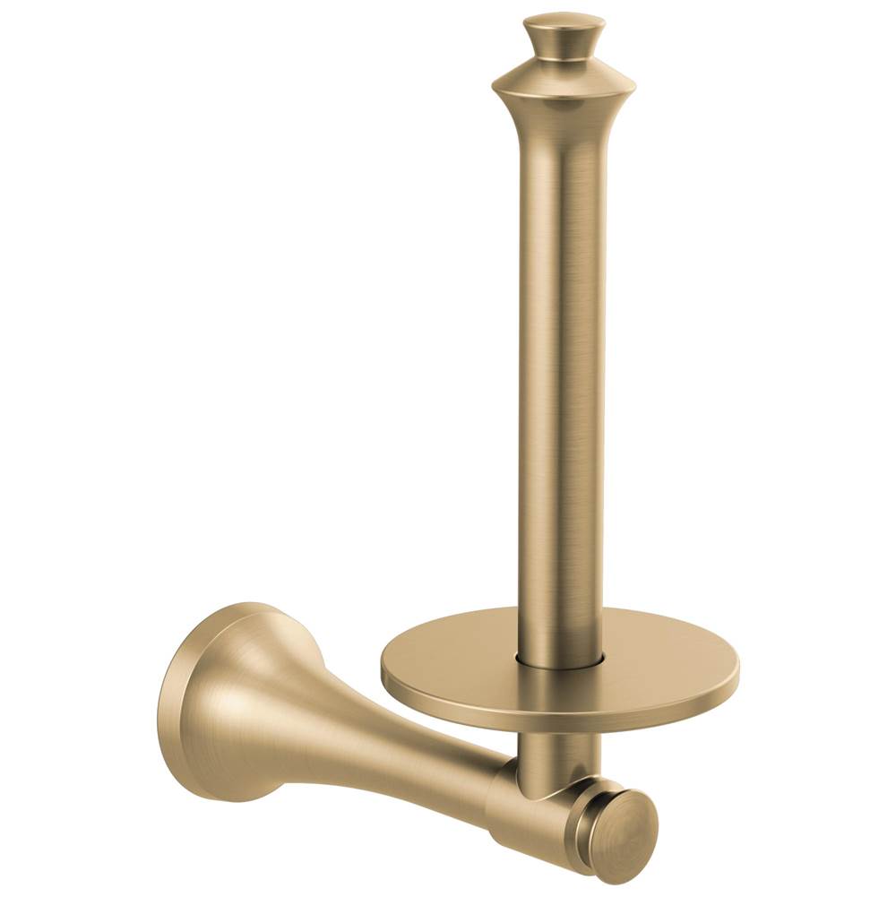 Delta Faucet - DorvalE Tissue Holder Vertical - Champagne Bronze