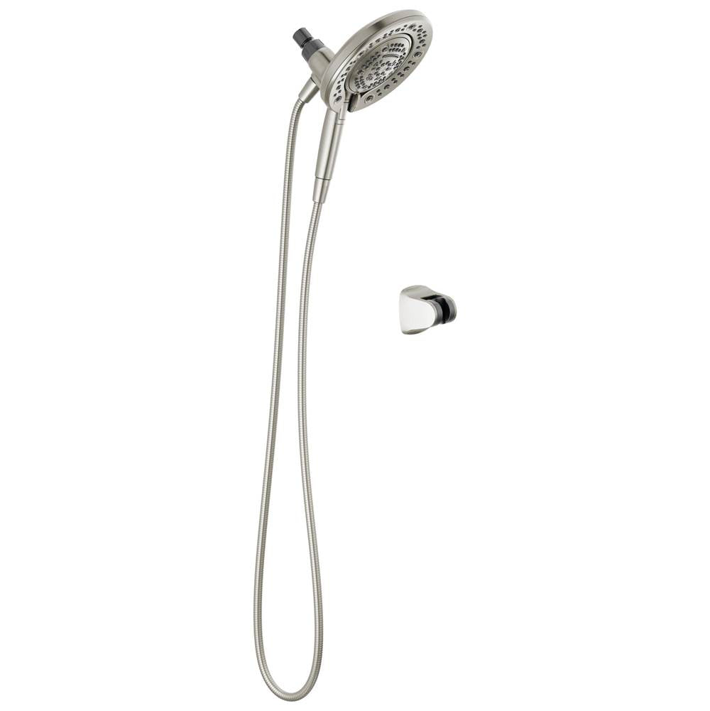 Delta Faucet - Universal Showering Components In2ition 7-Setting Two-in-One Shower - Satin Nickel