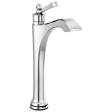 Delta Faucet - DorvalE Single Handle Vessel Bathroom Faucet with Touch2O.xt Technology - Chrome