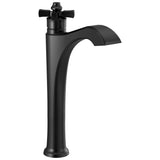 Delta Faucet - DorvalE Single Handle Vessel Bathroom Faucet - Matte Black