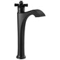 Delta Faucet - DorvalE Single Handle Vessel Bathroom Faucet - Matte Black