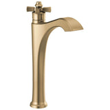 Delta Faucet - DorvalE Single Handle Vessel Bathroom Faucet - Champagne Bronze