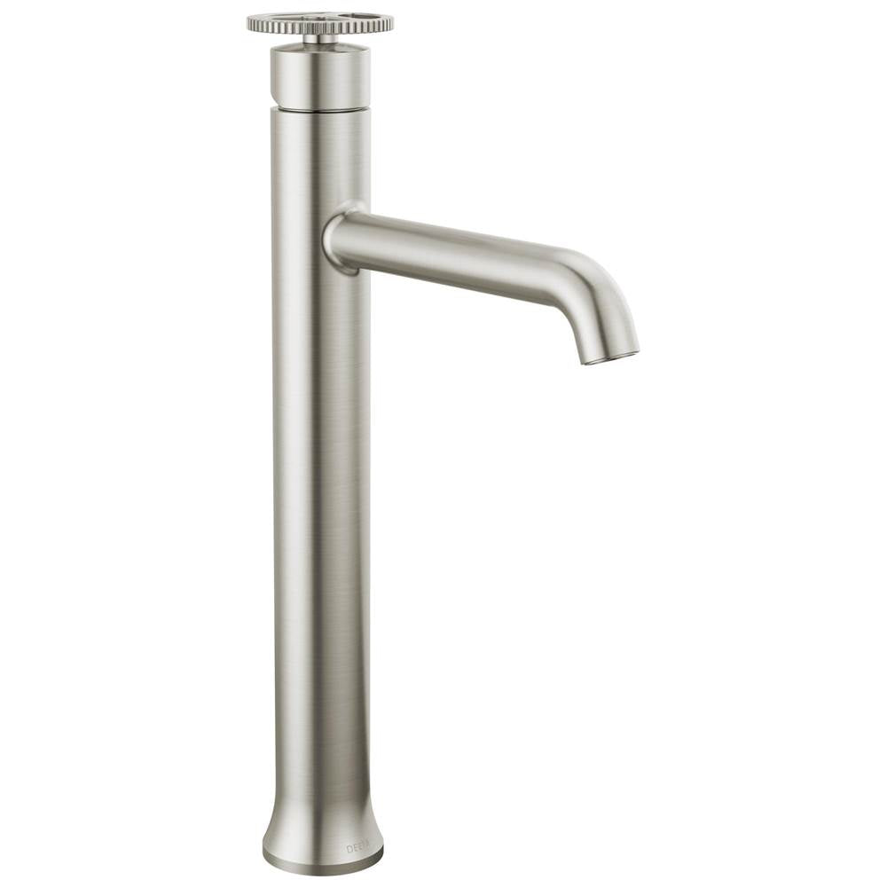 Delta Faucet - Trinsic Single Handle Vessel Bathroom Faucet - Stainless