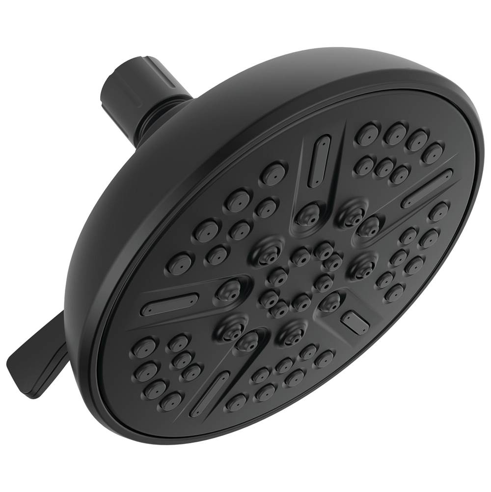 Delta Faucet - Universal Showering Components 8-Setting Shower Head - Matte Black